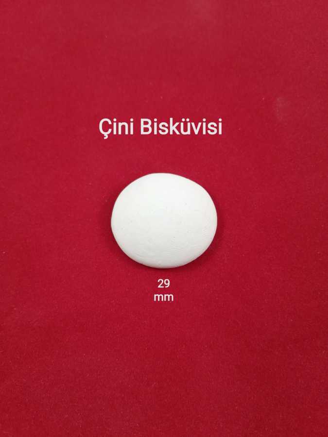 29 mm Yuvarlak Çini Takı Bisküvisi