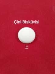 20 mm Yuvarlak Çini Takı Bisküvisi