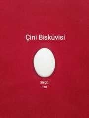 29x20 mm Oval Çini Takı Bisküvisi