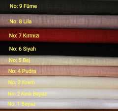Etamin Kumaşı 06  Siyah 1 Metre