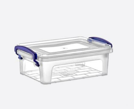 1,25 lt. Clear Box Saklama Kabı-209x142 x75 mm-30151