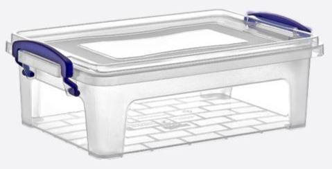 2 lt. Clear Box Saklama Kabı-250 x 170 x 85 mm-30152