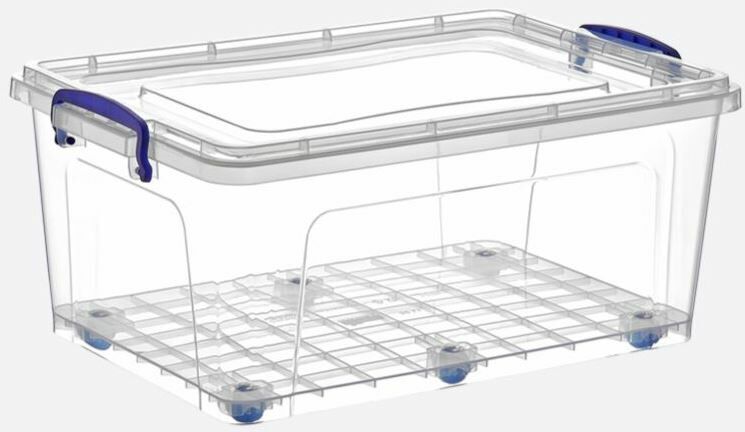 30 lt. Clear Box Oyuncak Kutusu-550 x 370 x 245 mm-30157