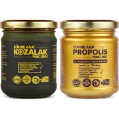 Zühre Ana Kozalak Macunu 240 ml + Zühre Ana Propolis Macunu Orijinal Hologramlı Ürün 240 ml