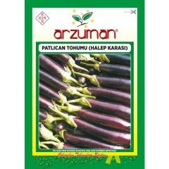 Arzuman Halep Karası Patlıcan Tohumu 10 Gram