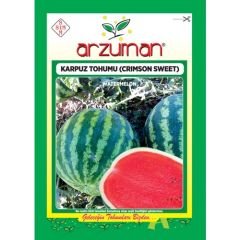 Arzuman Meyve Karpuz Tohum Crimson Sweet 10 gr