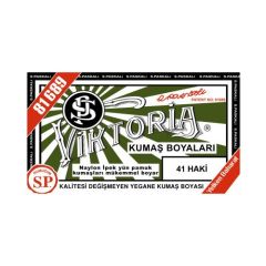Viktoria Kumaş Boyası Haki 2Pk+Fiske Sabitleme 1Pk