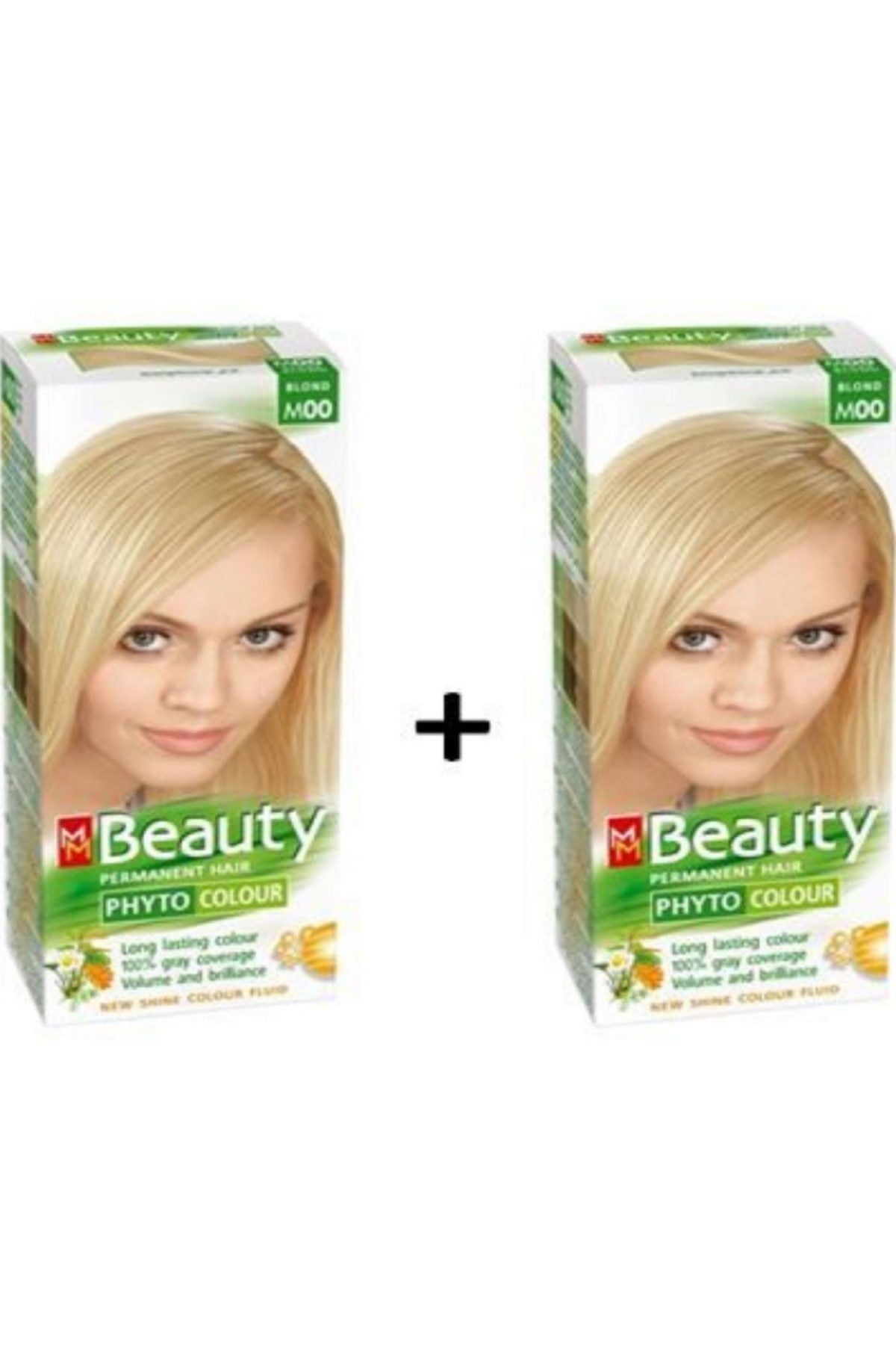 Bitkisel Saç Boyası M00 Blond (Sarı Saç Açıcı) x 2
