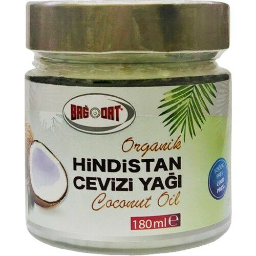 Bağdat Baharat Organik Hindistan Cevizi Yağı 180 ml