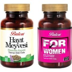 Balen For Woman(Bayan)+ Balen Hayıt Meyvesi Ekstraktı