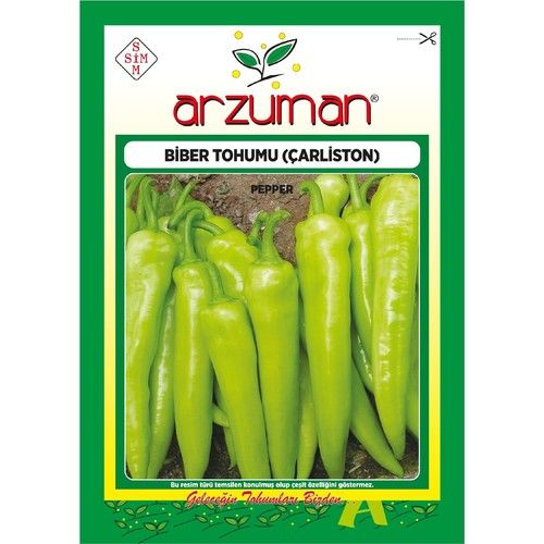 Arzuman Çarliston Biber Tohumu 10 Gram