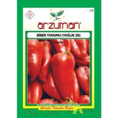 Arzuman Yalova Yağlık Kapya Biber Tohum