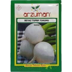 Arzuman Beyaz Turp Tohumu 10 g