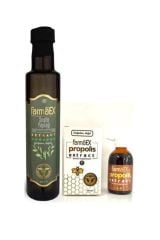 Zeytin Yaprağı Ekstraktı + Propolis Damla (su Bazlı) 50ml Birarada
