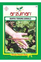 Arzuman Bamya Tohumu Kınalı