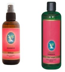 Nuka Gül Suyu Cam Şişe 250 ML + Sprey Şişe 100 ML