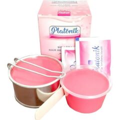 Platonik Pudralı Ilık Sir Ağda Plastik Set 160 Ml.