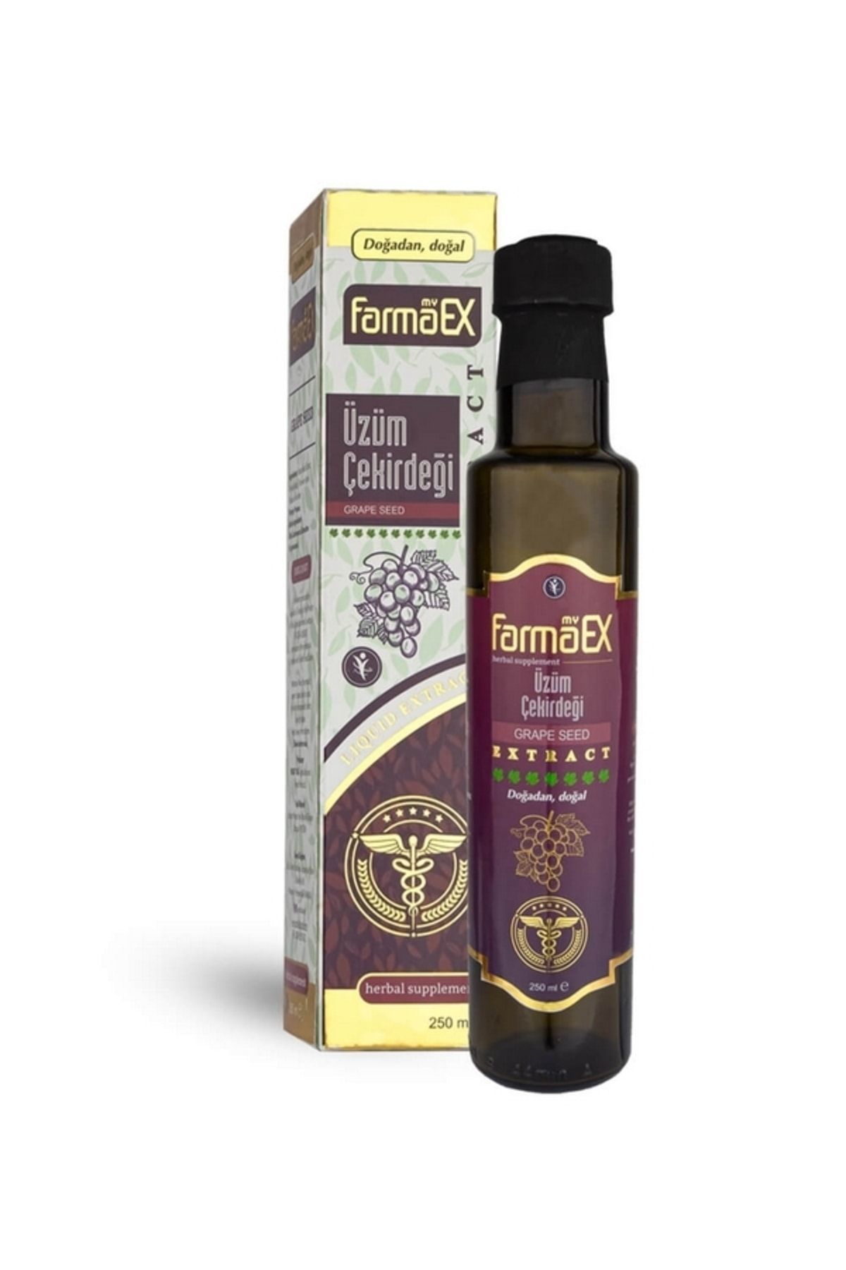 250 ml Üzüm Çekirdeği Sıvı Ekstresi Ekstraktı