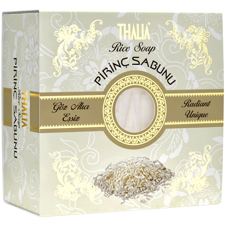 Thalia Doğal Pirinç Proteinli Katı Bitkisel Sabun 150 G