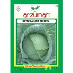 Arzuman Sebze Beyaz Lahana Tohum Yalova1 25 gr