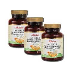 Balen V5 Arı Sütü Ginseng Propolis Polen 3 Adet
