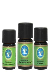 Organik Limon Yağı Organik Zarif Lavanta Yağı Organik Bahar Karanfil Yağı 10 Ml. 3 'lü Paket
