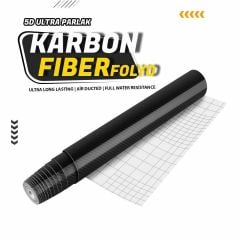 Karbon Fiber Folyo 5d Ultra Parlak Hava Kanallı 60CM X 152CM