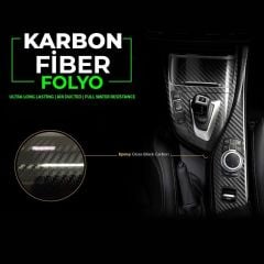 Karbon Fiber Folyo 5d Ultra Parlak Hava Kanallı 60CM X 152CM