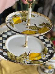 İki katlı emaye kurabiyelik