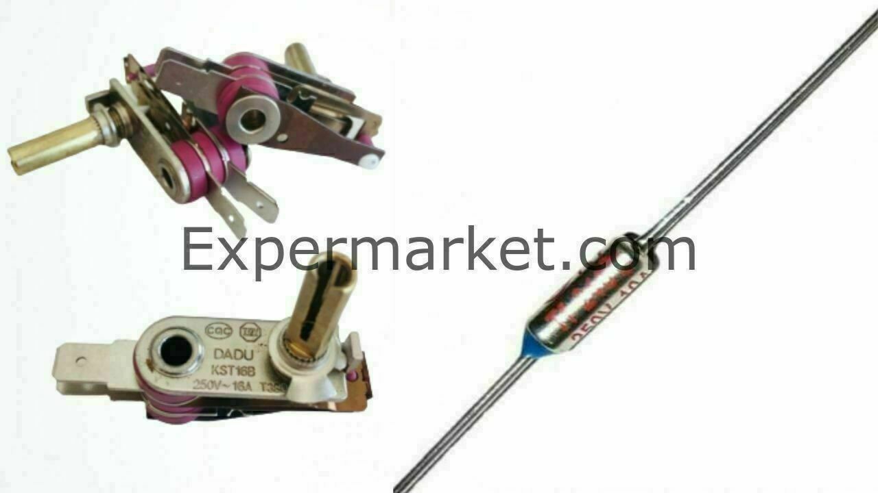 Arçelik K 2381 TG 1800W Tost Makinesi Termostatı ve Sigortası