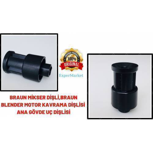 BRAUN 4199 BLENDER MOTOR KAVRAMA DİŞLİSİ , KAPLİN