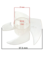 Braun satin hair 7 4 Kanatlı PLASTİK Saç Kurutma Makinesi Pervanesi (Piyasa)