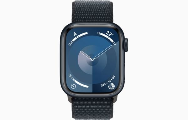 Apple Watch Seri 9 Gps 41 MM Midnight  Gece Yarısı Alüminyum Kasa Spor Loop MR8Y3TU/A Akıllı Saat