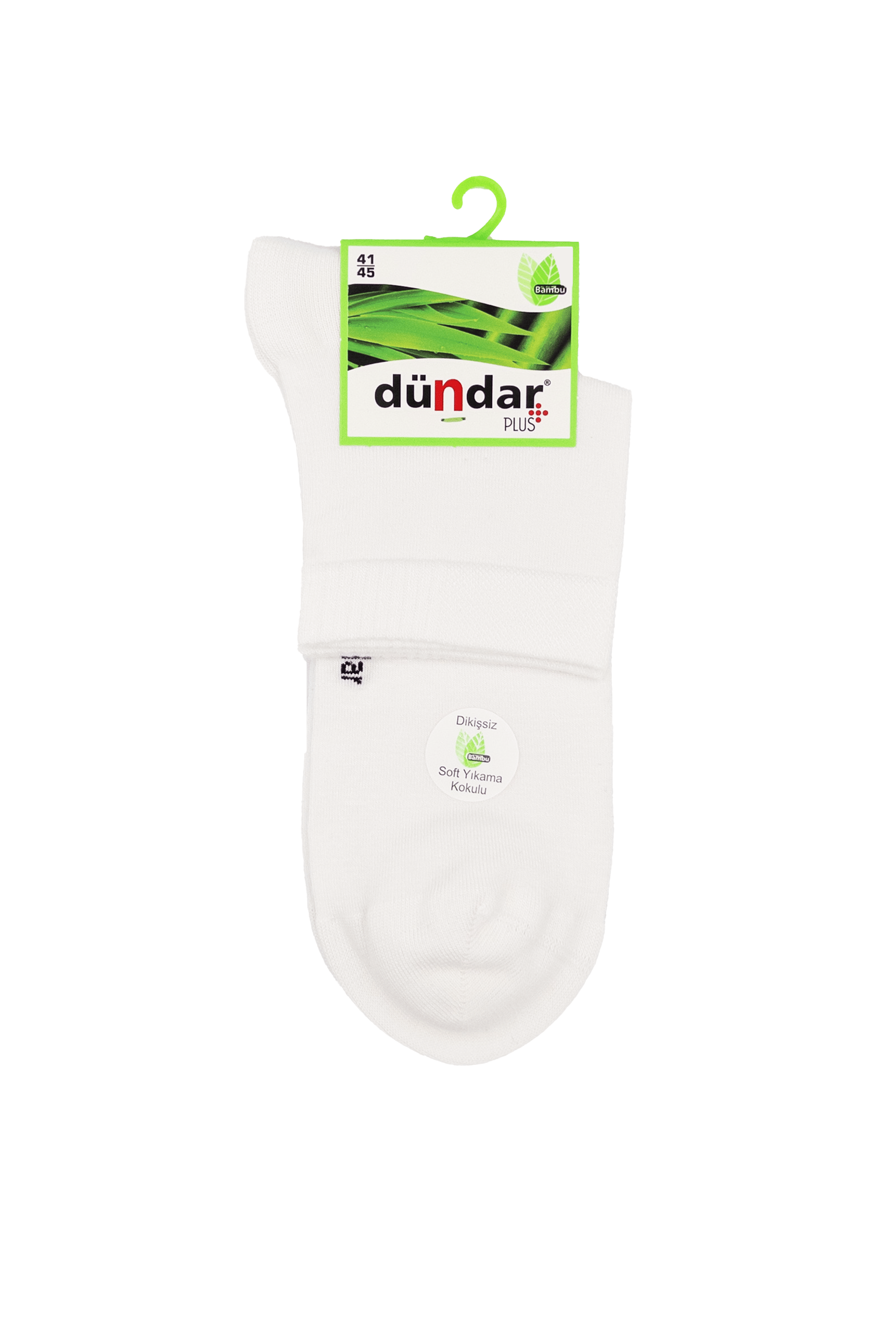 DÜNDAR PLUS ERKEK BAMBU KONÇ PATİK ÇORAP