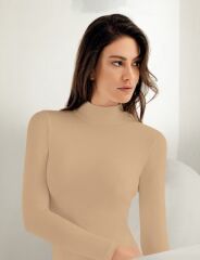 Şahinler Uzun Kollu Balıkçı Yaka Body Ten MB1036-TEN