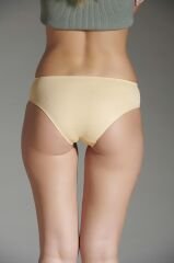 New Panty Lazer Kesim Silikonlu Bikini Külot