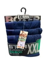 STAR Erkek Bambu Ultrasoft 3'lü Boxer