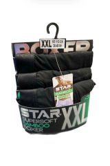 STAR Erkek Bambu Ultrasoft 3'lü Boxer