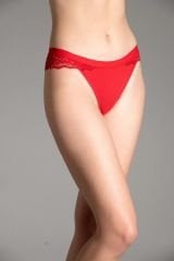 New Panty Brazilian Kırmızı String 369036