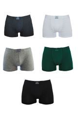 Malabadi Erkek Boxer 5 Li Paket Pamuklu Boxer 5M074