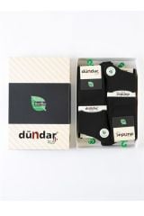 DÜNDAR PLUS ERKEK BAMBU İNCE YAZLIK SİYAH 12'Lİ