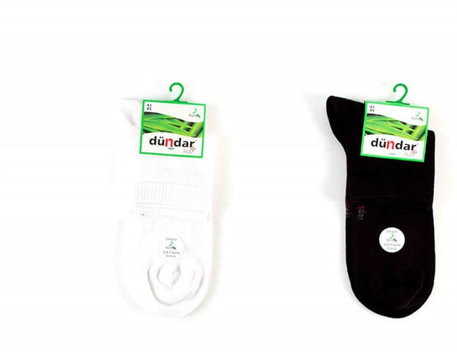 DÜNDAR PLUS ERKEK 12'Lİ BAMBU KONÇ PATİK