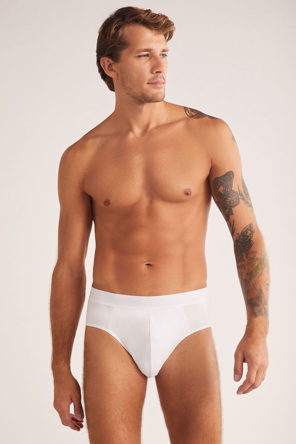 KOM Cuba Pamuklu 2 li Erkek Slip
