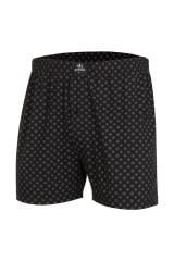 İki Yıldız Erkek Desenli Penye Boxer 12034