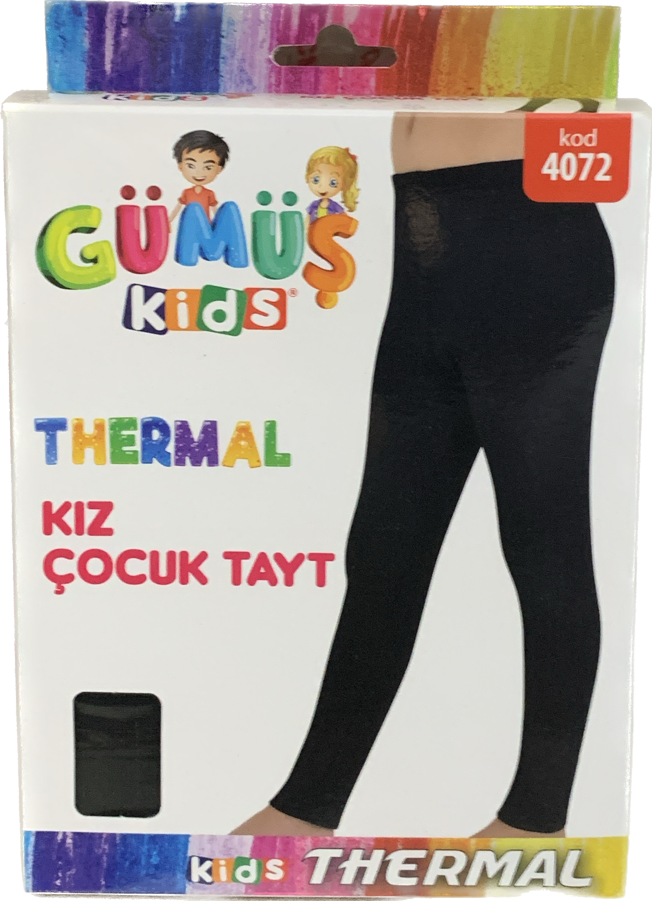 Gümüş Çocuk Termal Tayt 4072