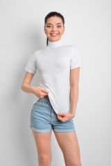 İKİNCİTEN YARIM KOL BOĞAZLI BODY