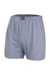 İki Yıldız Erkek Desenli Penye Boxer 12034