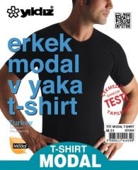 Yıldız Erkek Modal V Yaka Tshirt 150