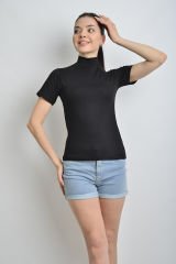İKİNCİTEN YARIM KOL BOĞAZLI BODY