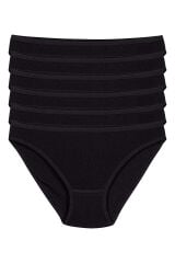 Yıldız Kadın 6'lı Paket %100 Pamuk Bikini Külot YLDZ-2122